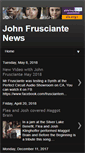 Mobile Screenshot of frusciantenews.com